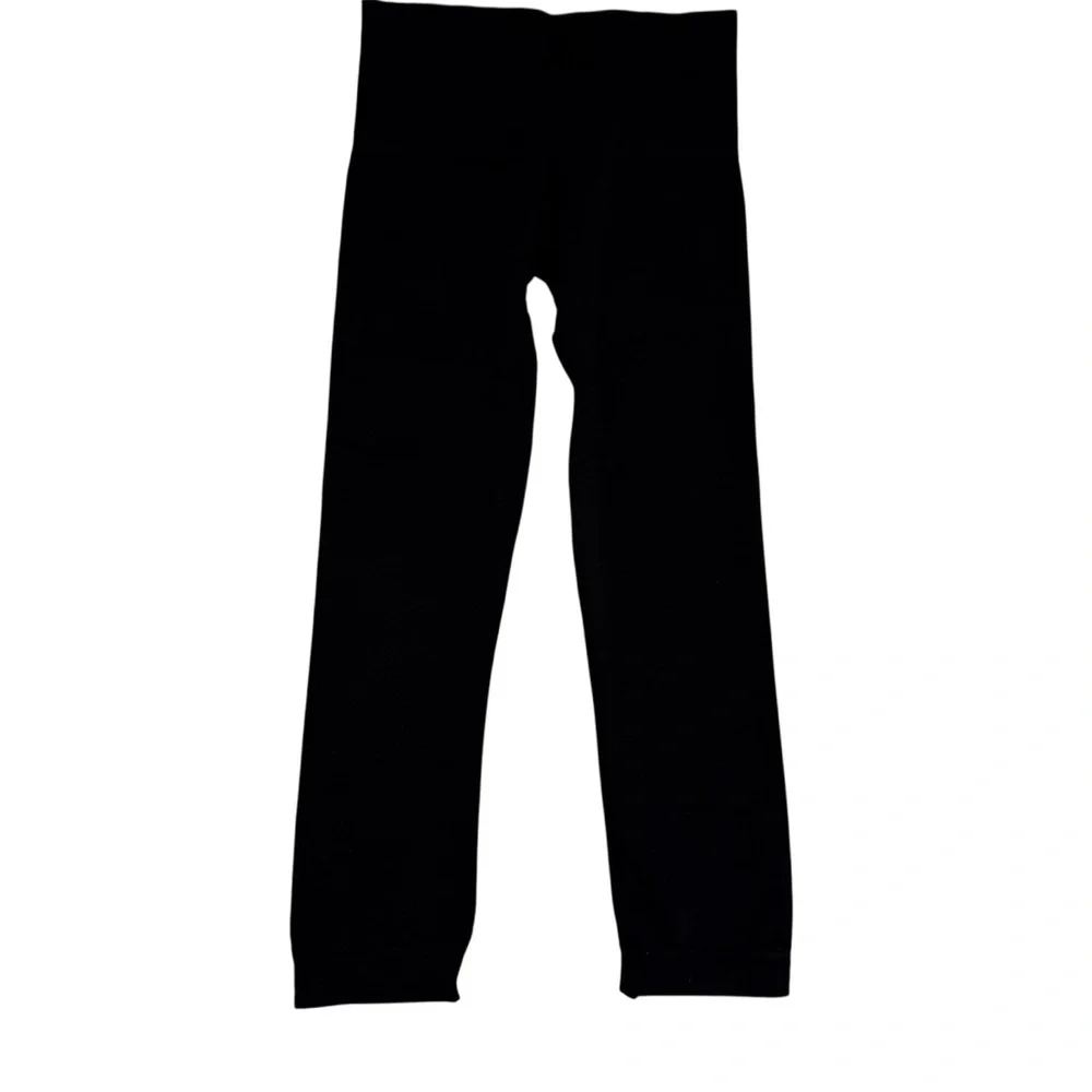 Spanx Women's Look At Me Now Seamless Leggings Very Black Size XS Ankle Length - Picture 3 of 10